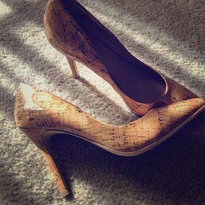 CHARLES by Charles David 3 in. cork stiletto pumps